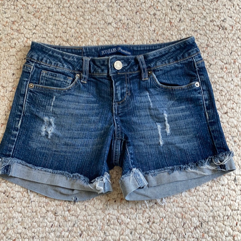 ZCO Distressed Denim Jean Shorts Size 3